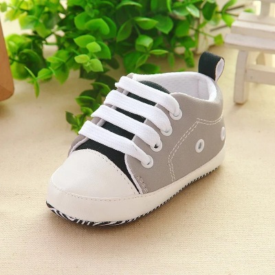 Baby Canvas Shoes Grey