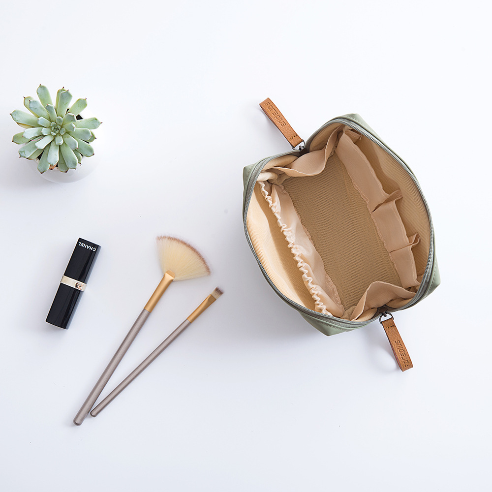 Korean Cosmetic Bag Green