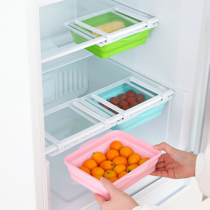 Refrigerator Storage Box features