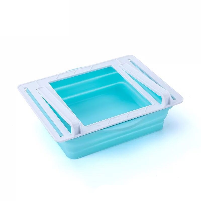 Refrigerator Storage Box in use