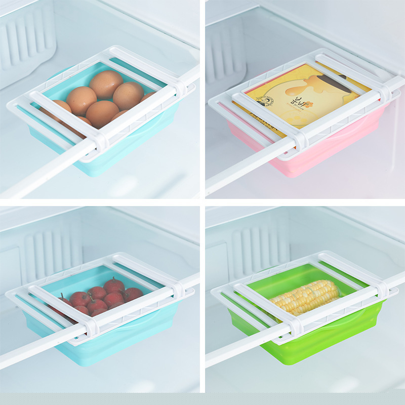 Close-up of Refrigerator Storage Box