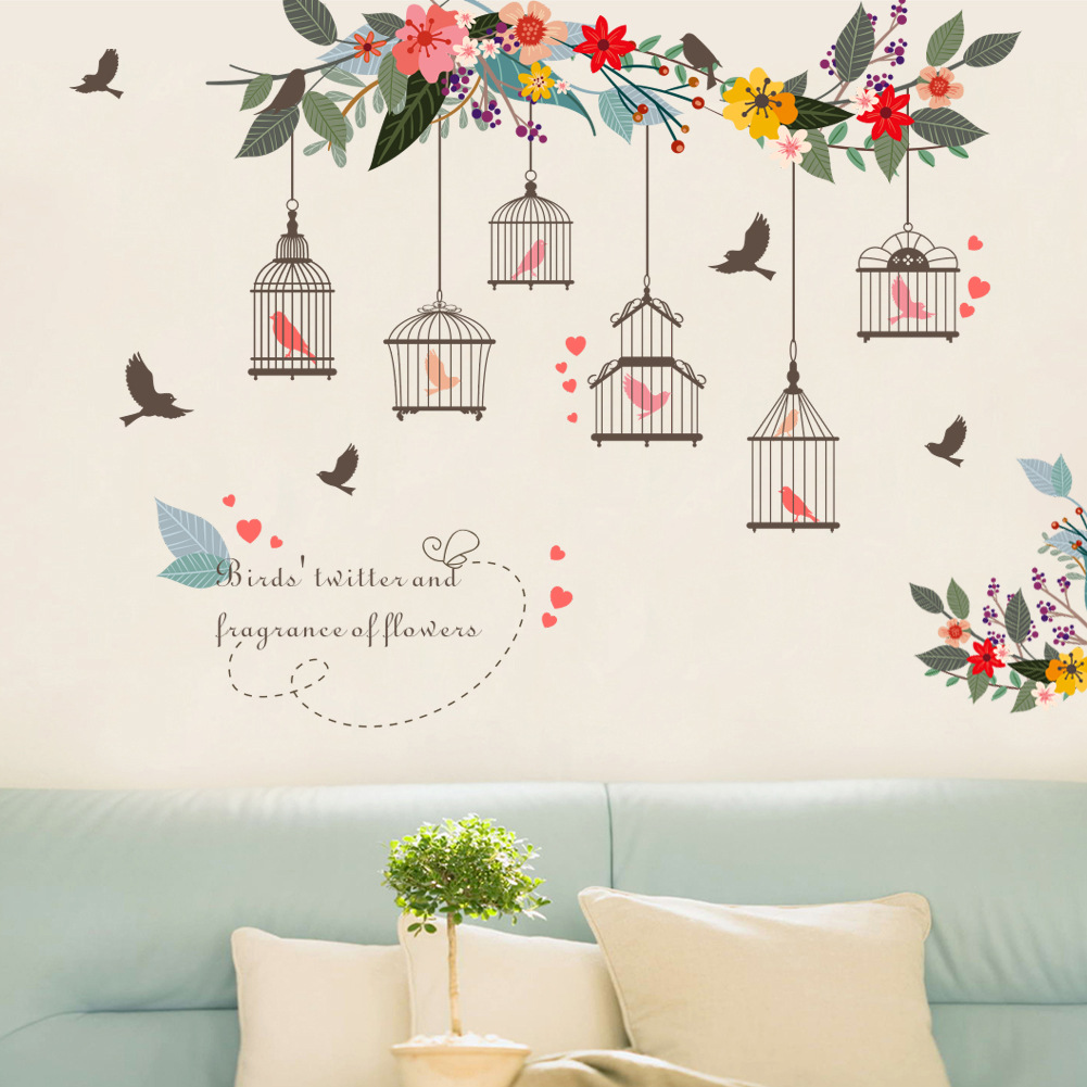 Birdcage Wall Sticker Example 3