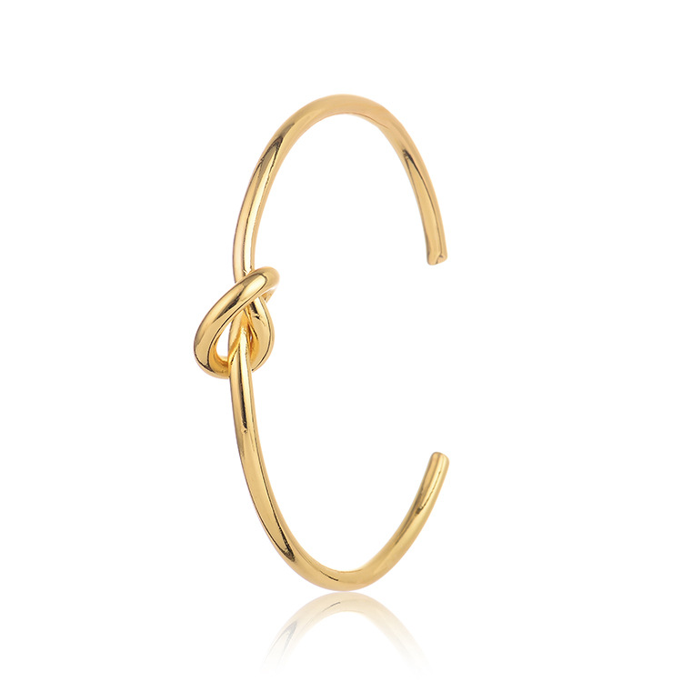 Open Knot Bracelet - Rose Gold