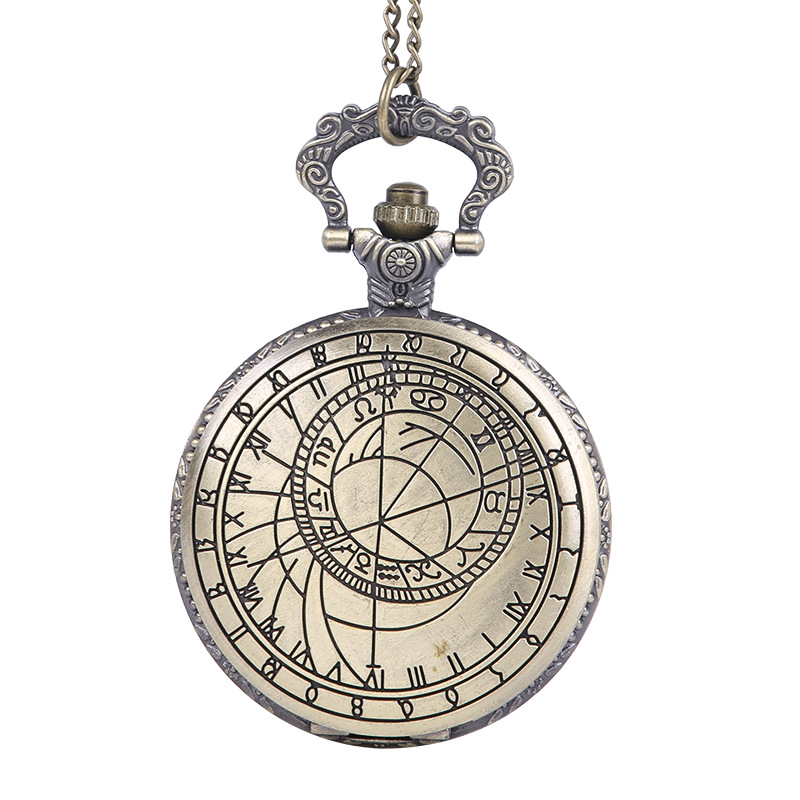 Detailed Engraving on Pocket Watch