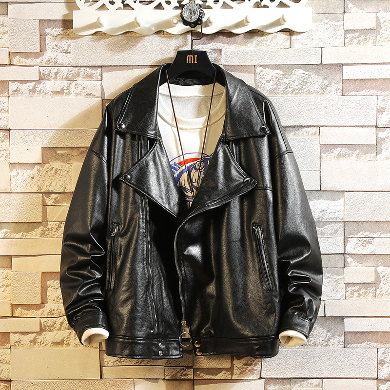 Leather Jacket Back View