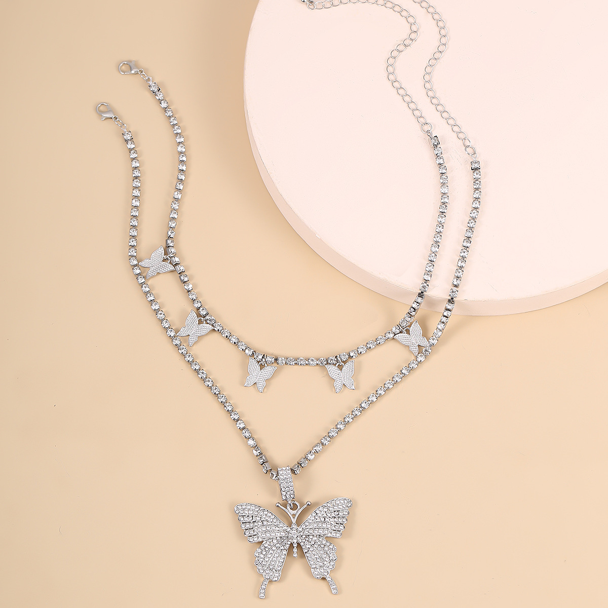 Butterfly Necklace Gold