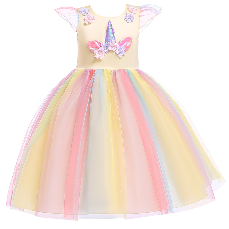 Unicorn Dress Close-Up