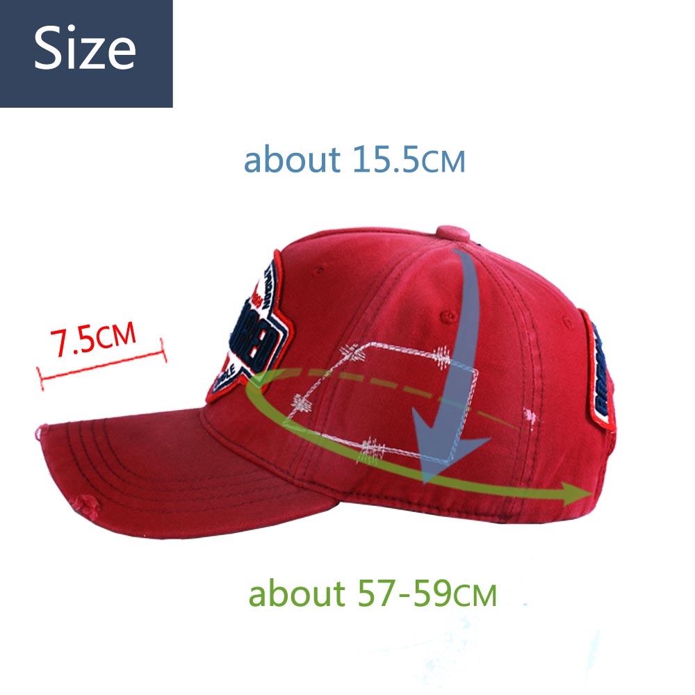 Dsq Baseballkappe Blau