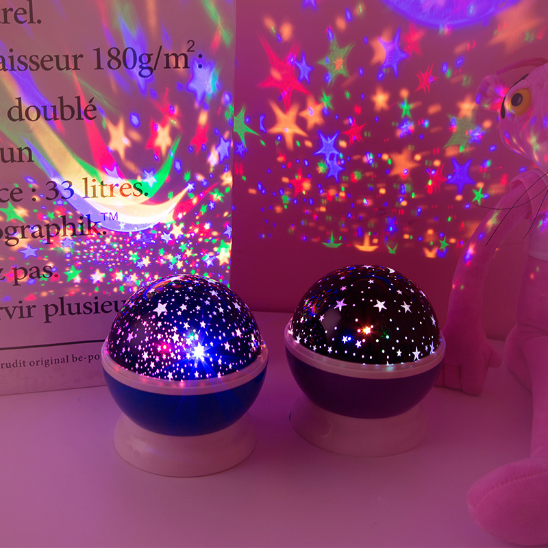 Colorful Sound Activated Projector Lamp