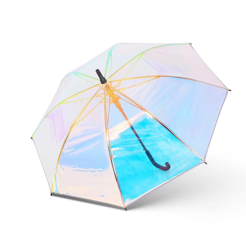 Magic Rainbow Automatic Iridescent Umbrella –