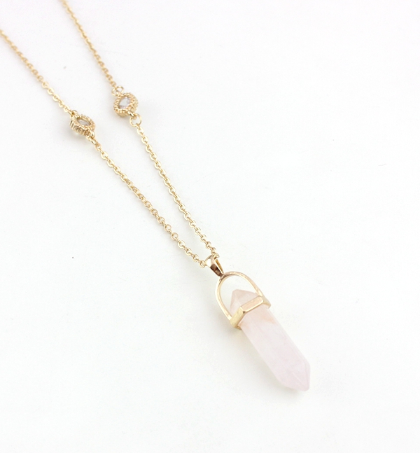 Colorful Natural Stone Necklace - Example 5