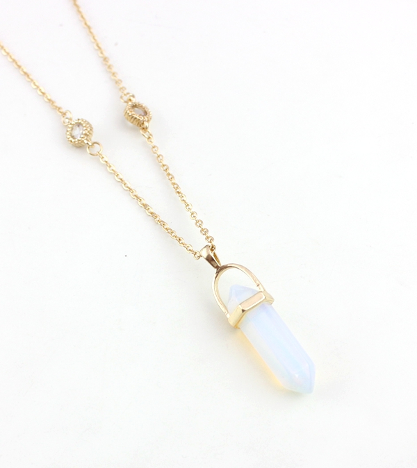 Colorful Natural Stone Necklace - Example 3