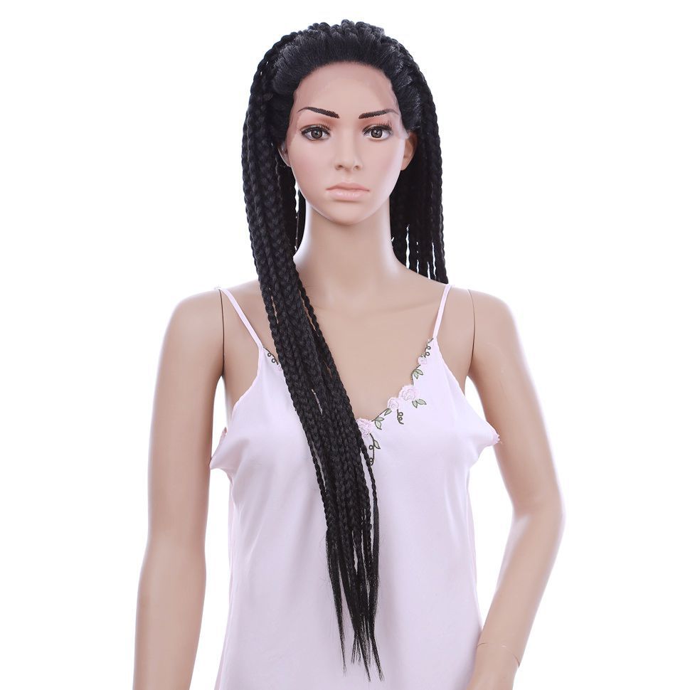 Front Lace Three-Strand Braid Wig