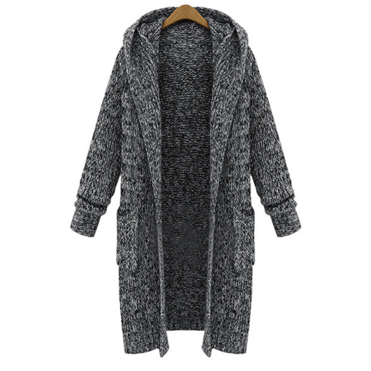 Hooded Cardigan Image 4