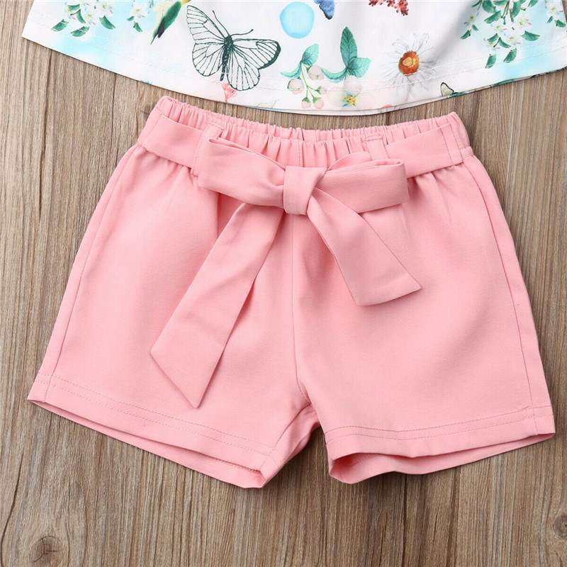 Summer Cute Baby Girl Walking Set Image 5