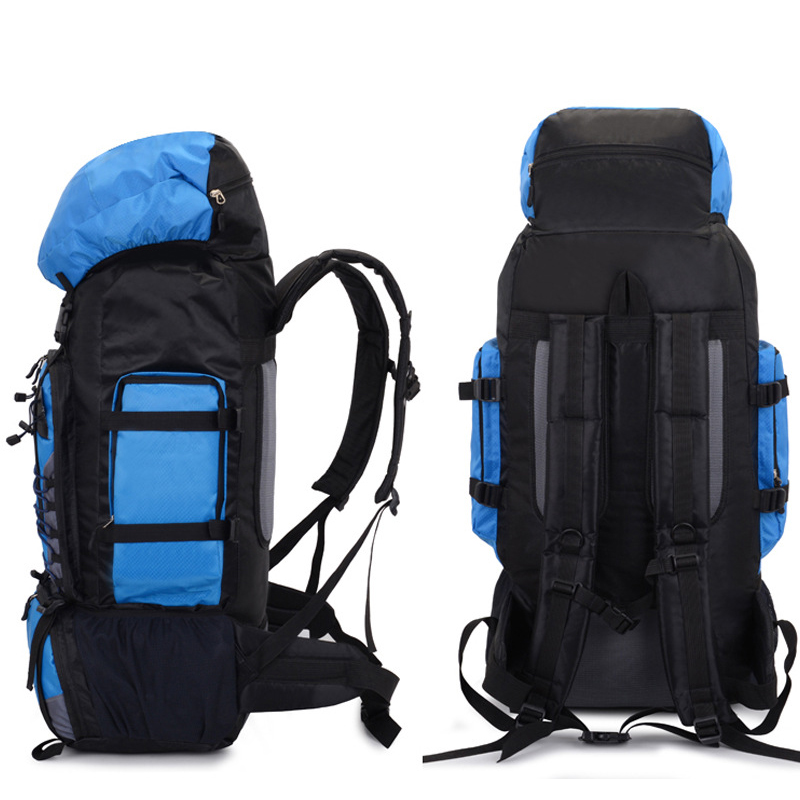 Detail View of 90L Travel Backpack