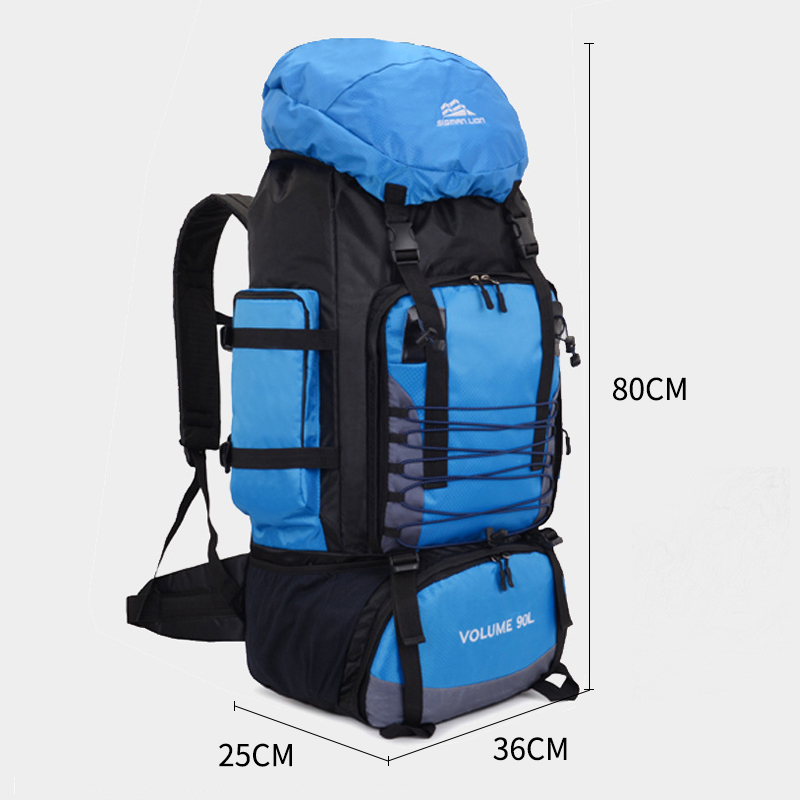 90L Travel Backpack in Action