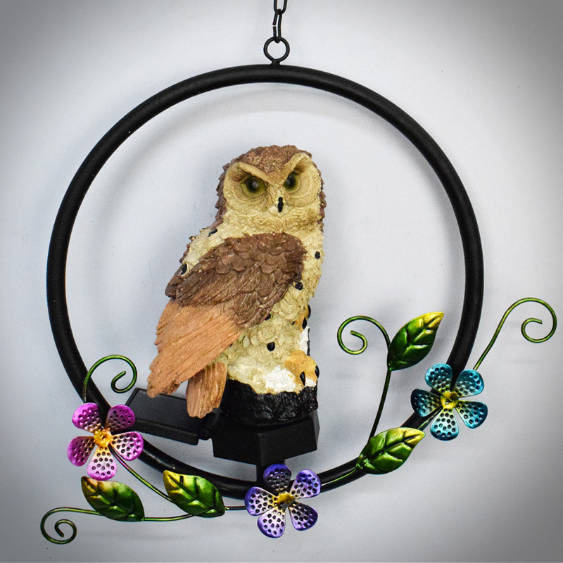 Solar Owl Lawn Light - Image 3