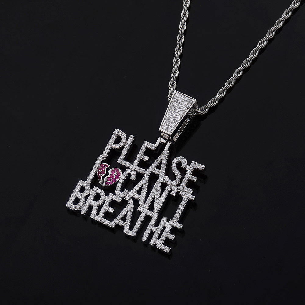 Fashionable Pendant Necklace Displayed on Model