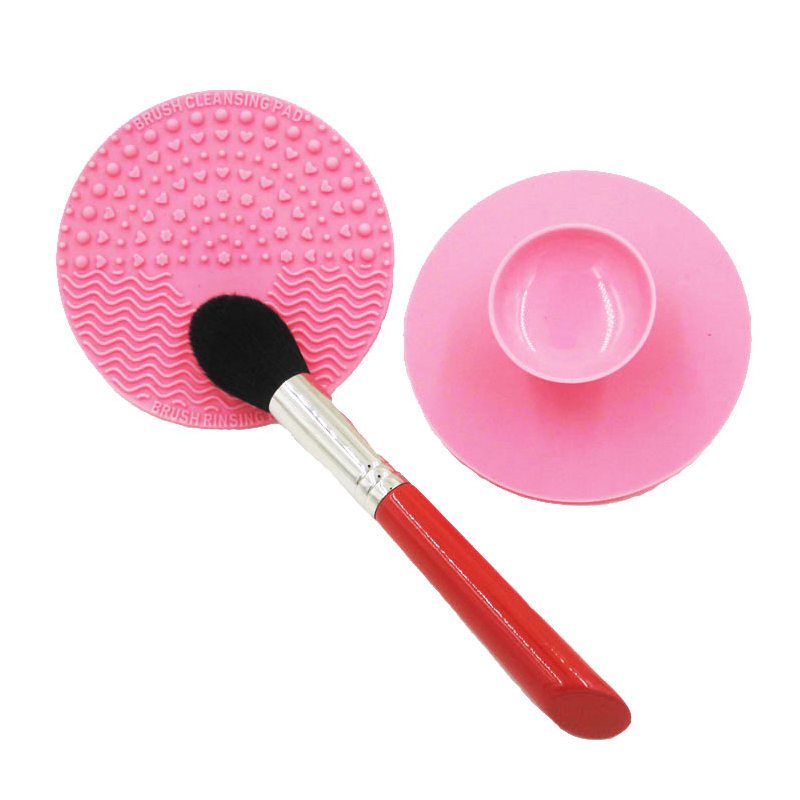 Silicone Brush Cleaning Pad Image 1