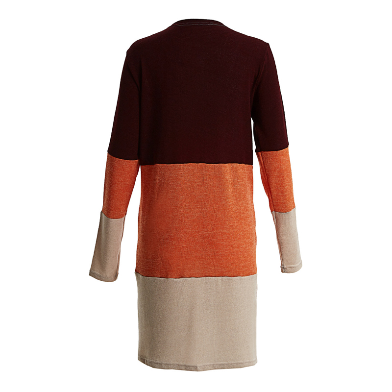 Close-up of cardigan texture