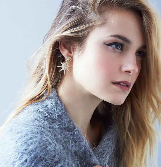 Starlight Diamond Single Earrings