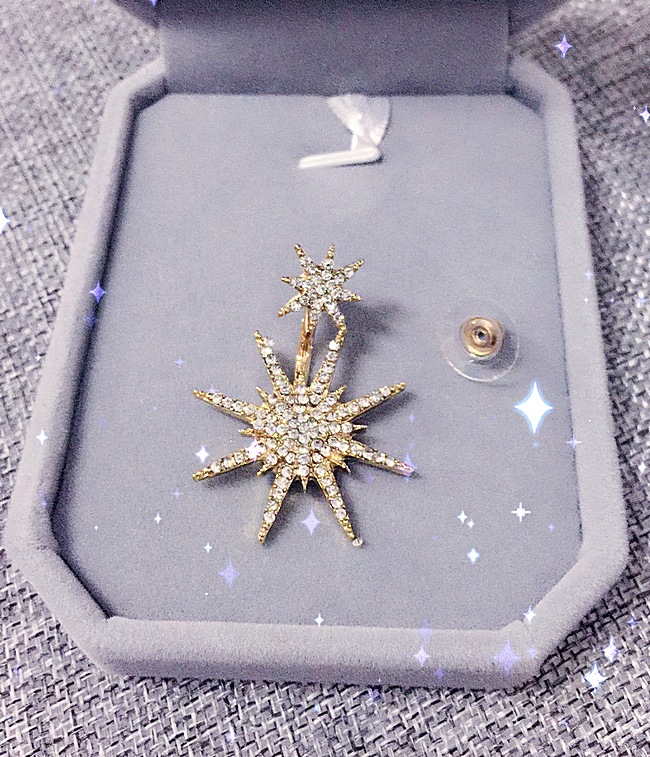 Starlight Diamond Single Earrings