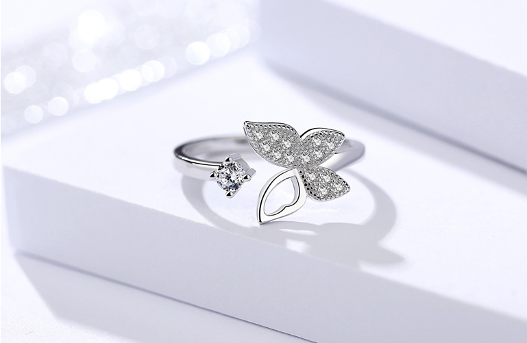 Butterfly Open Ring Image 3