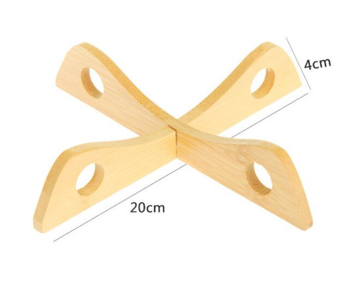 Bamboo Heat-Resistant Cross-Style Mat