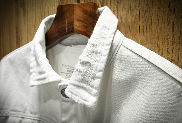 Ripped Denim Jacket Image 4