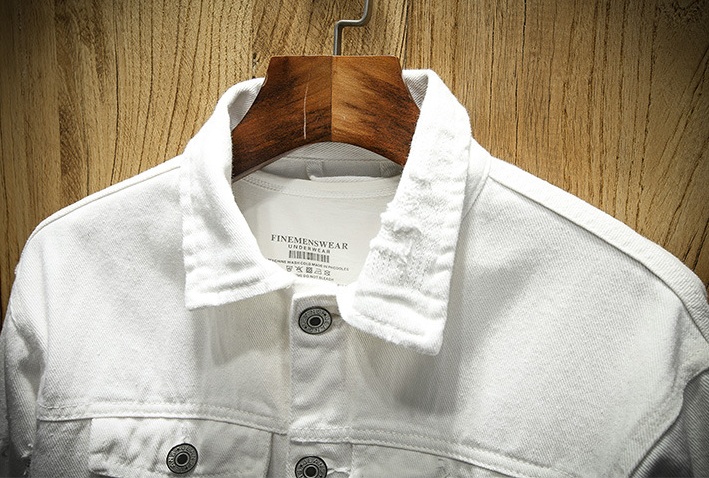 Ripped Denim Jacket Image 5