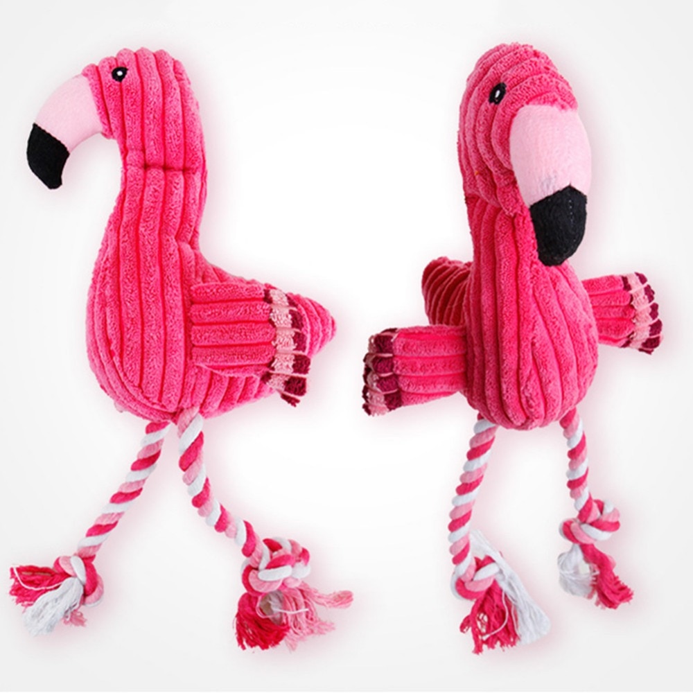 Flamingo Plush Sounding Toy