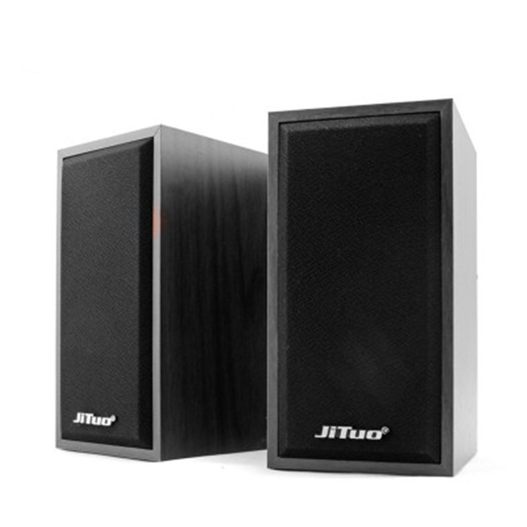 JT-2801 Wooden USB Speakers 1