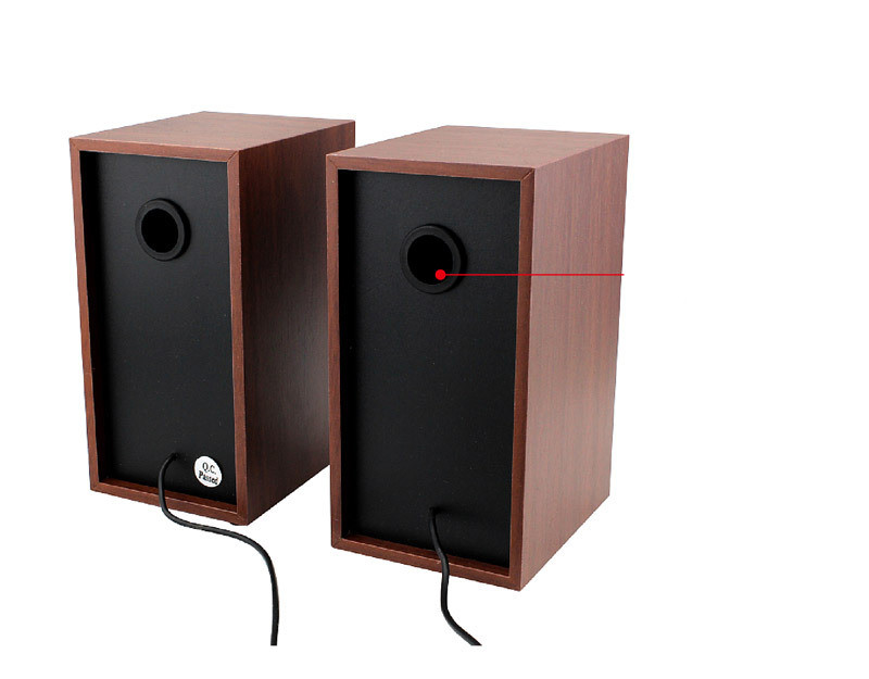 JT-2801 Wooden USB Speakers 4
