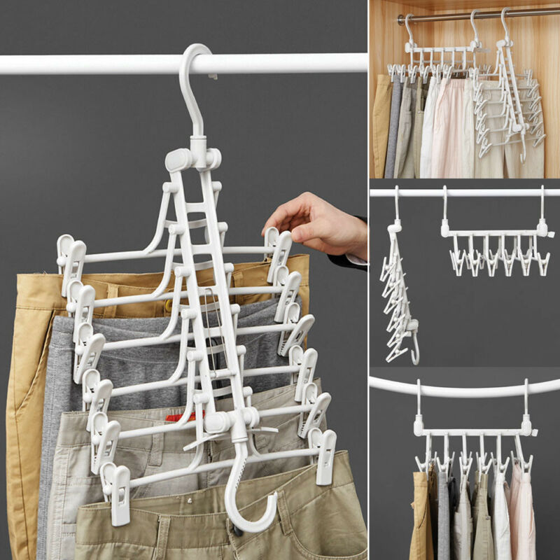 Multi-functional Foldable Pants Rack Image 1