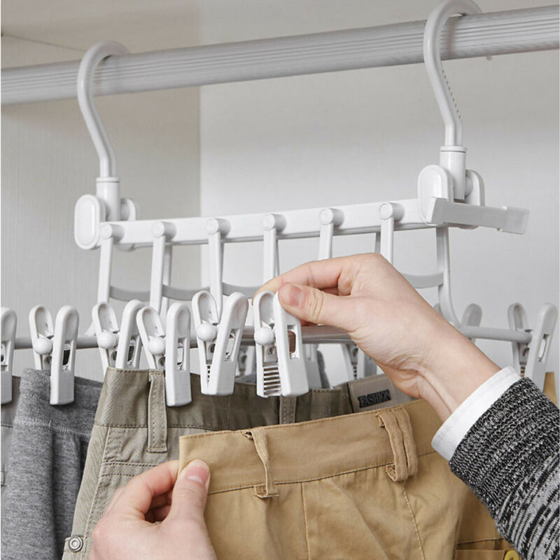 Multi-functional Foldable Pants Rack Image 6