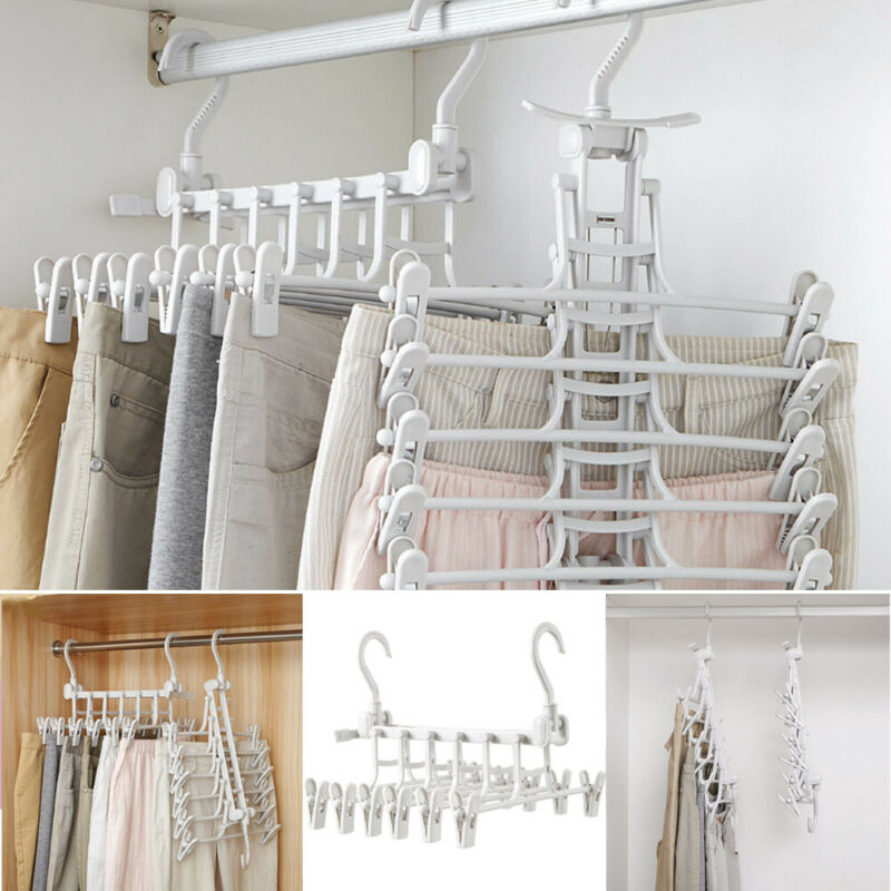 Multi-functional Foldable Pants Rack Image 5