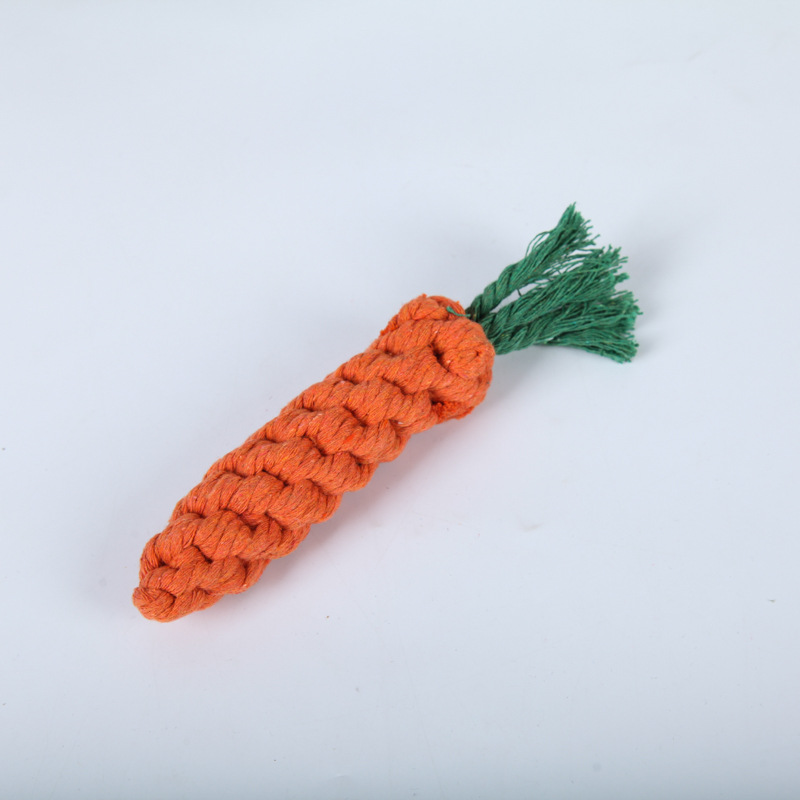 Carrot Rope Toy Image 4