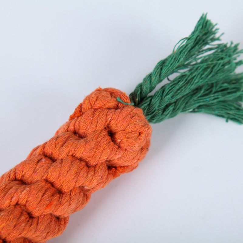 Carrot Rope Toy Image 2