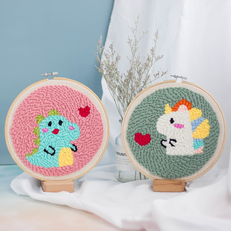 Unicorn Poke Embroidery DIY Kit - Image 1