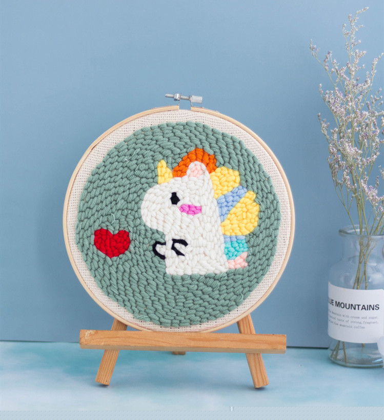 Unicorn Poke Embroidery DIY Kit - Image 2
