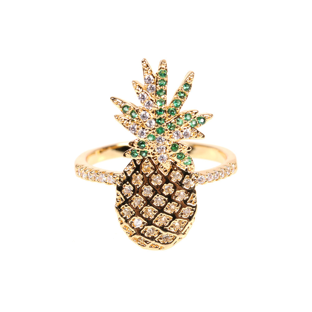 Pineapple Ring Close Up