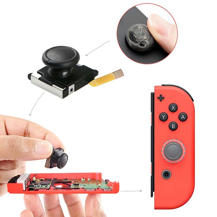 3D joystick Black