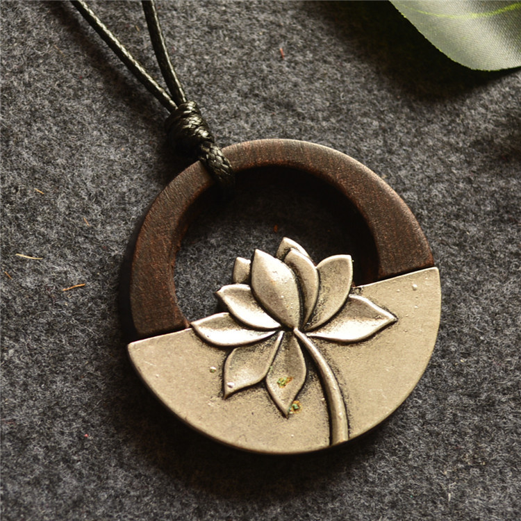 Lotus Necklace Image 6