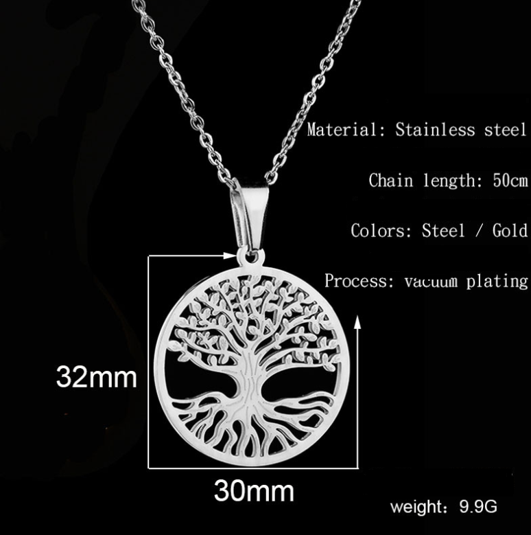 Tree of Life Pendant Detail
