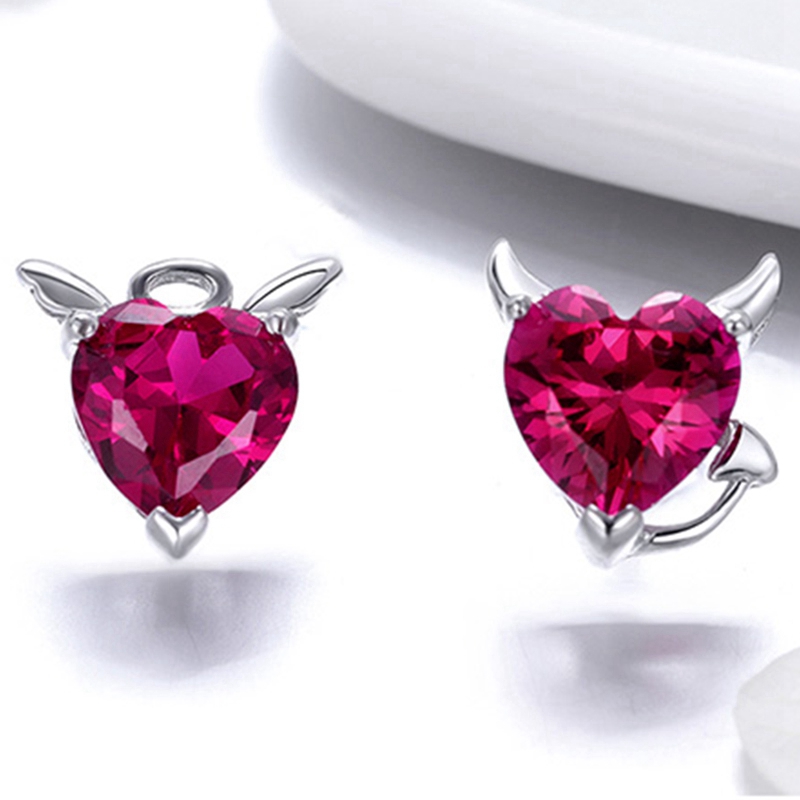 Different Angles of Earrings