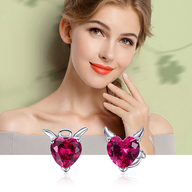 Earrings on Model