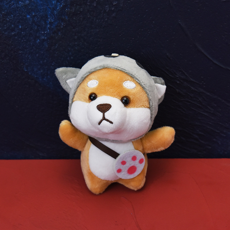 Happy Corgi Keychain