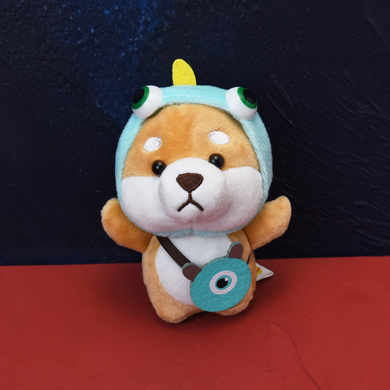 Corgi Plush Keychain Display
