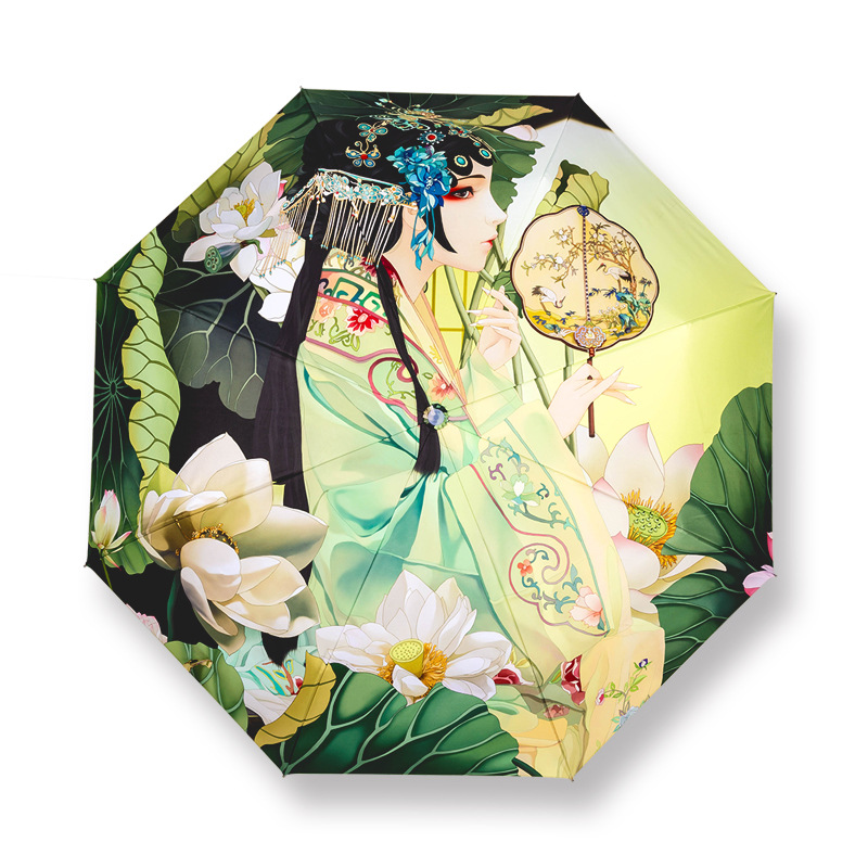 Fresh Automatic Sunshade Umbrella
